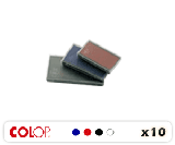 10 Cassettes d'encrage pour Colop Pro 2400
