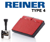  Carte de 6 Colorbox REINER M20 B6, M20 B6K (Type 2) Rouges 