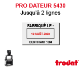 Tampon Dateur 5430<br>Le 2ème à -50%<br>+ le 3ème Offert