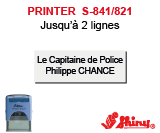 Printer S-841/821<br>Un 2ème pour 1€ ou 10% de remise