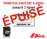 Printer Dateur S-826D