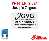 Printer S-827<br>Un 2ème pour 1€ ou 10% de remise