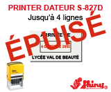 Printer Dateur S-827D 
