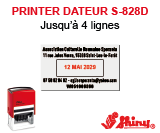 Printer Dateur S-828D <br>Un 2ème pour 1€ ou 10% de remise