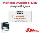 Printer Dateur S-830D <br>Un 2ème pour 1€ ou 10% de remise