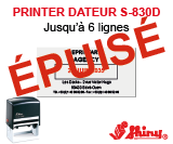 Printer Dateur S-830D