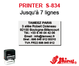 Réf 08.1 Printer S-834