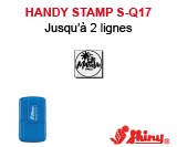 Handy Stamp S-Q17<br>Le 2ème à -50%<br>+le 3ème Offert