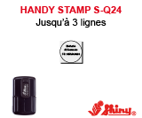 Handy Stamp S-Q24<br>Le 2ème à -50%<br>+le 3ème Offert