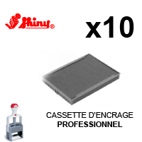10 Cassettes d'encrage pour Shiny Pro E-900, E-940, E-946