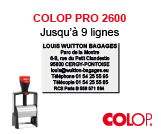 Tampon Colop Pro 2600